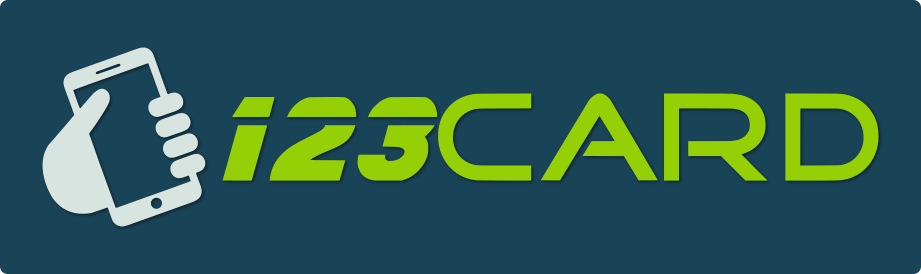 123 card logo